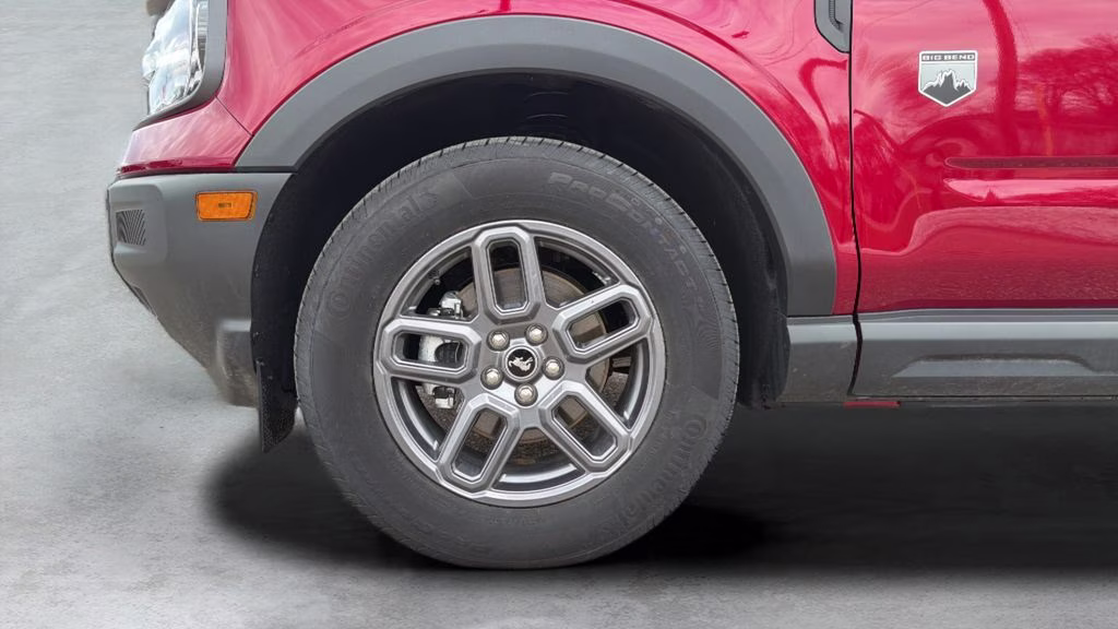 2025 Ruby Red Metallic Tinted Clearcoat Ford Bronco Sport Big Bend 4X4 SUV
