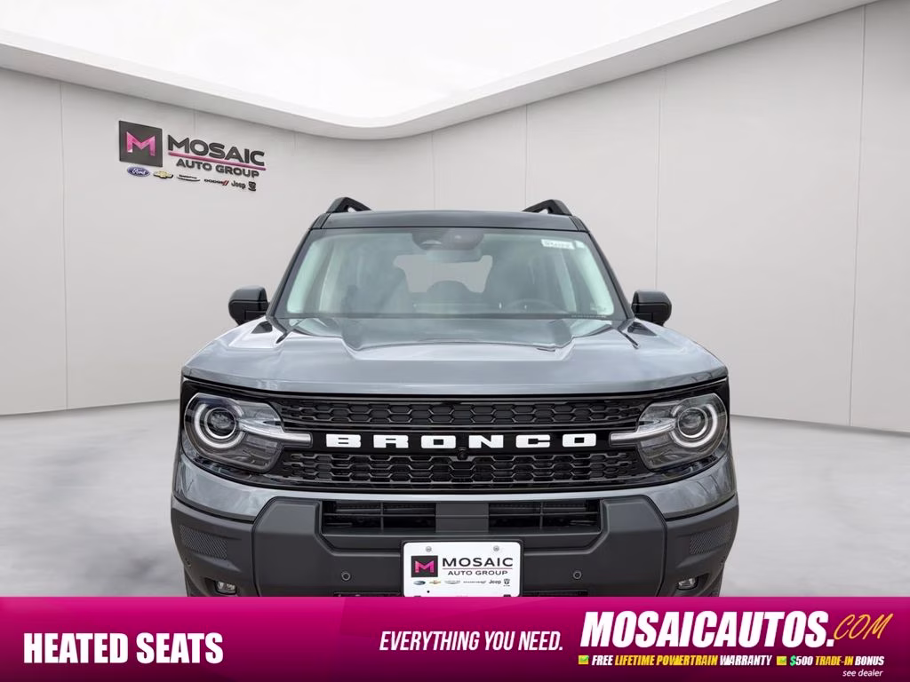 2026 Carbonized Gray Metallic Ford Bronco Sport Outer Banks 4X4 SUV