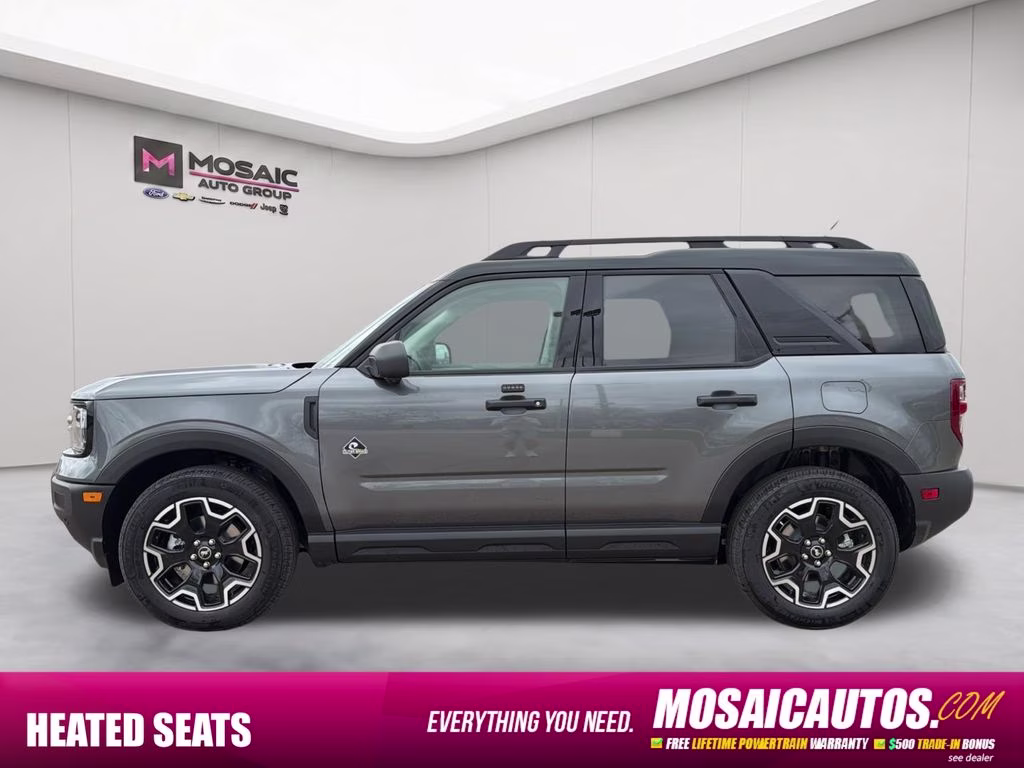 2026 Carbonized Gray Metallic Ford Bronco Sport Outer Banks 4X4 SUV
