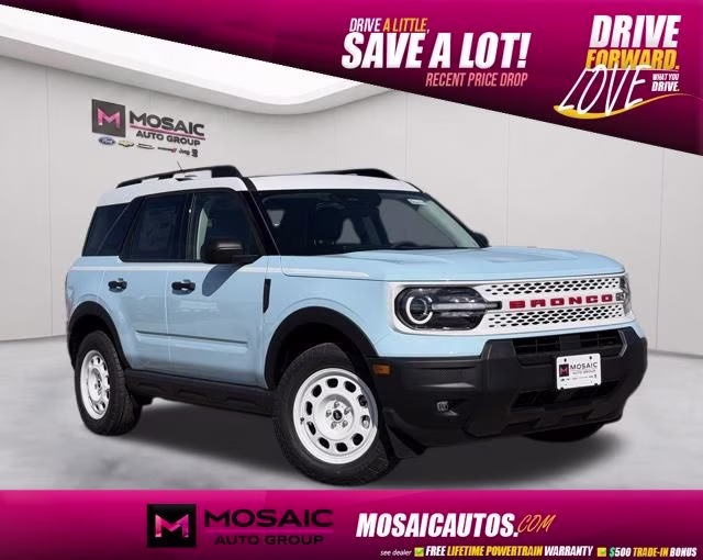 2026 Robins Egg Blue Ford Bronco Sport Heritage 4X4 SUV