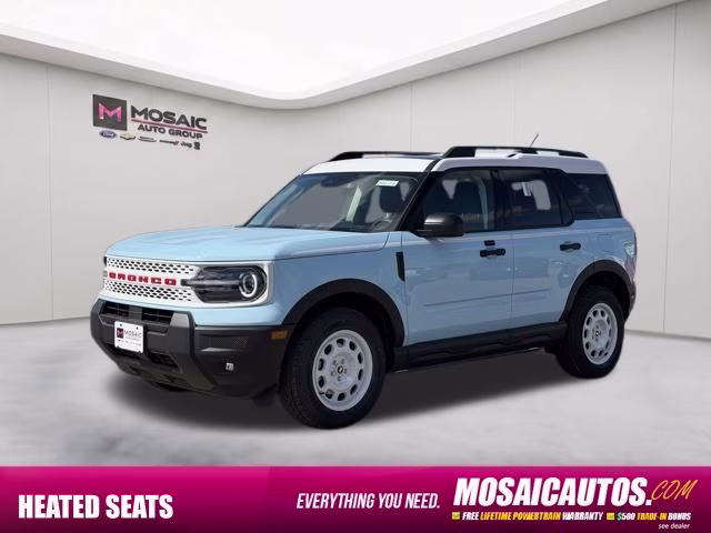 2026 Robins Egg Blue Ford Bronco Sport Heritage 4X4 SUV