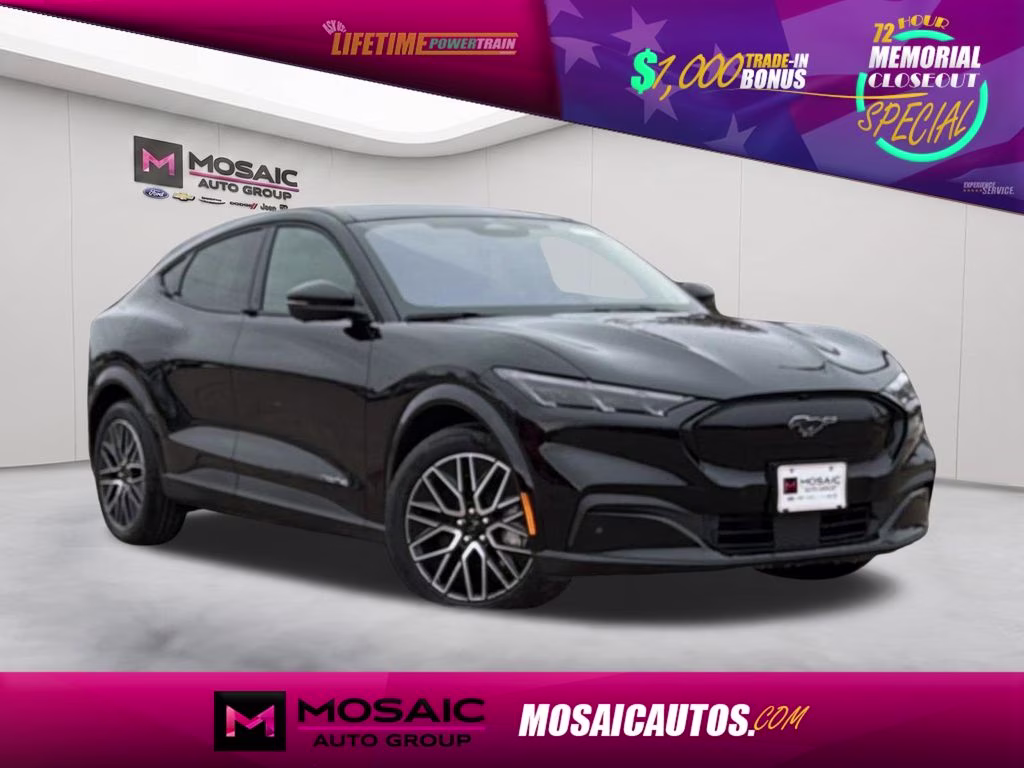 2026 Shadow Black Ford Mustang Mach-E Premium AWD SUV