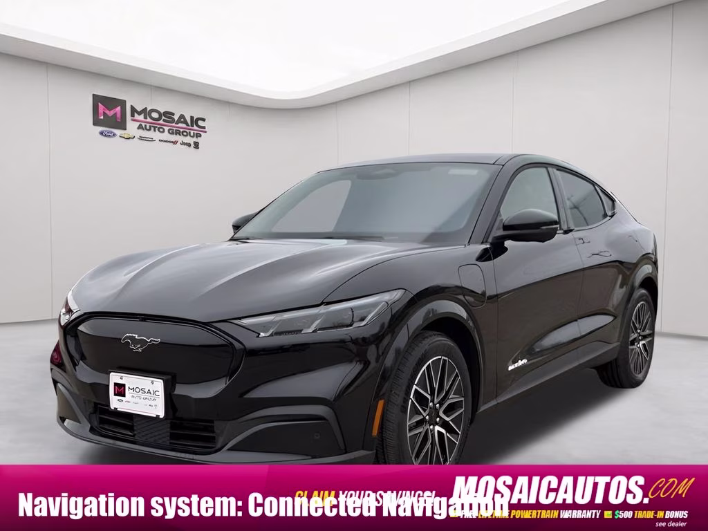 2026 Shadow Black Ford Mustang Mach-E Premium AWD SUV