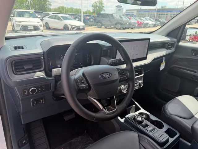 2026 Space White Metallic Ford Maverick Lariat AWD Truck