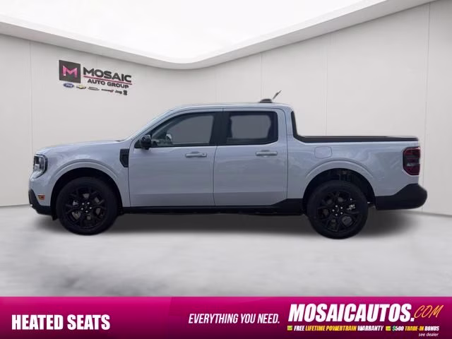 2026 Space White Metallic Ford Maverick Lariat AWD Truck