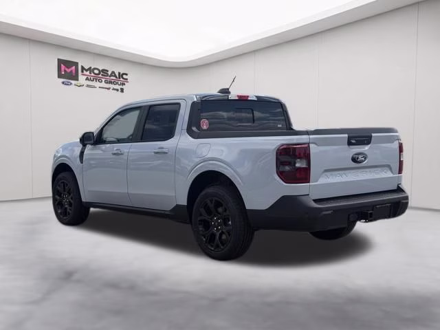 2026 Space White Metallic Ford Maverick Lariat AWD Truck