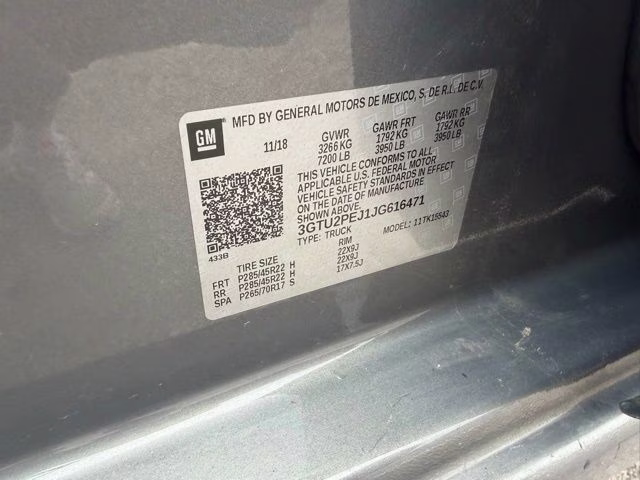 2018 Mineral Metallic GMC Sierra 1500 Denali 4X4 Truck