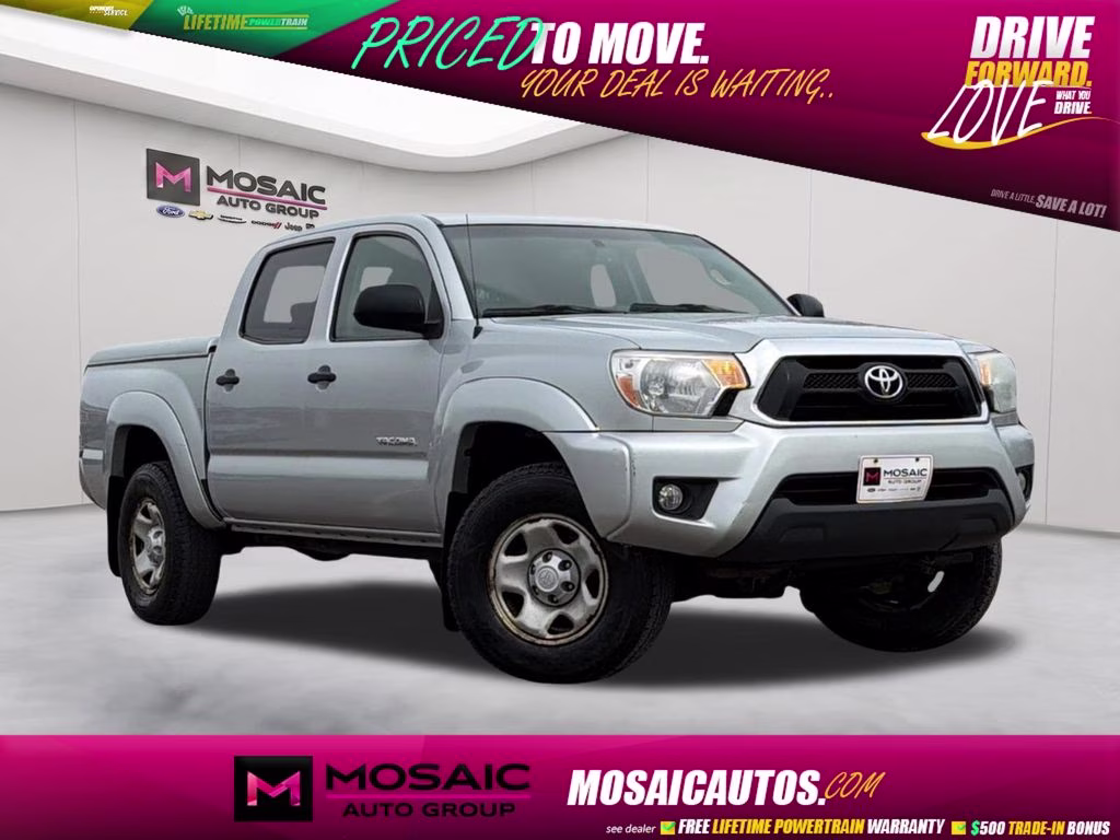 2012 Silver Streak Mica Toyota Tacoma Base 4X4 Truck