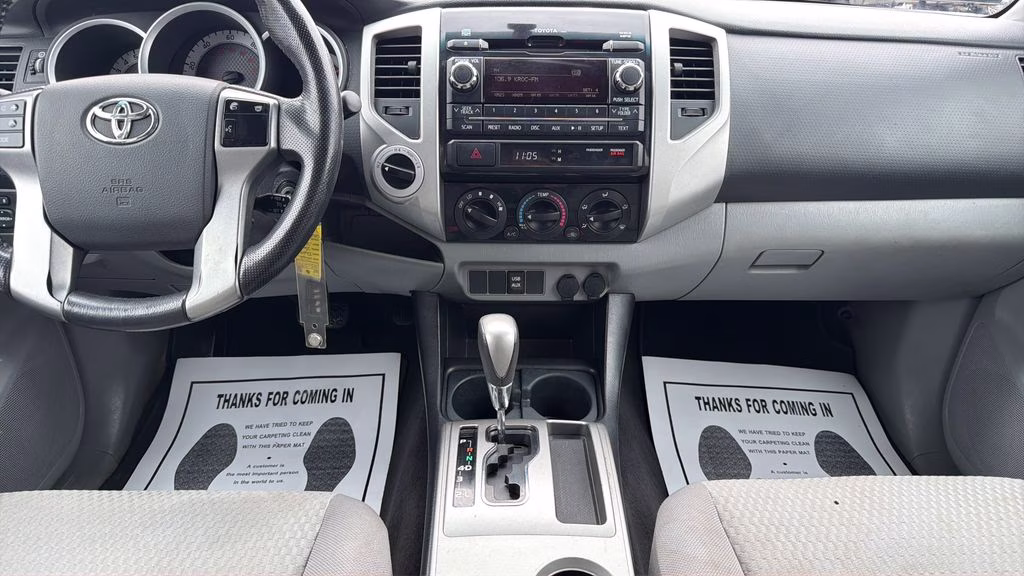2012 Silver Streak Mica Toyota Tacoma Base 4X4 Truck