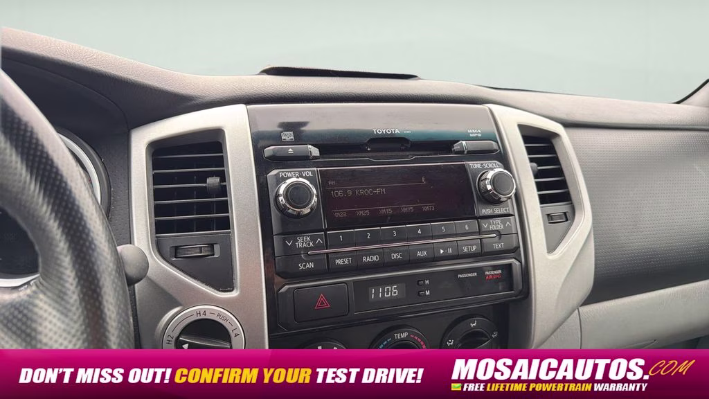 2012 Silver Streak Mica Toyota Tacoma Base 4X4 Truck