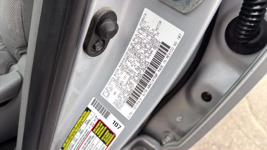 2012 Silver Streak Mica Toyota Tacoma Base 4X4 Truck