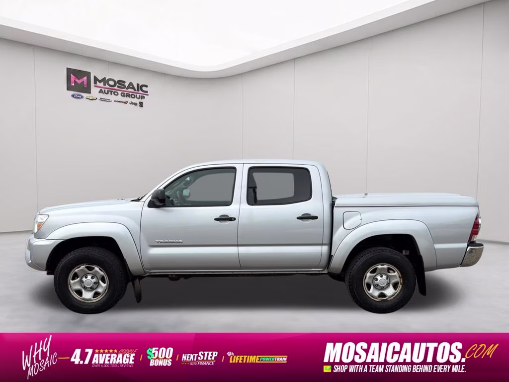 2012 Silver Streak Mica Toyota Tacoma Base 4X4 Truck