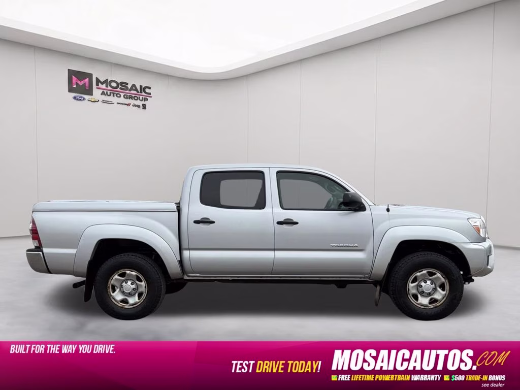 2012 Silver Streak Mica Toyota Tacoma Base 4X4 Truck
