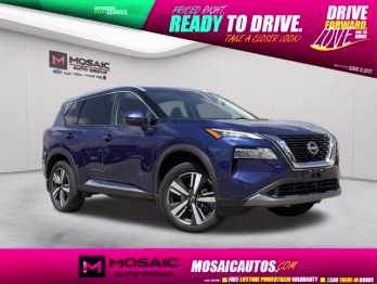 2023 Caspian Blue Metallic Nissan Rogue SL AWD SUV