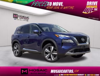 2023 Caspian Blue Metallic Nissan Rogue SL AWD SUV