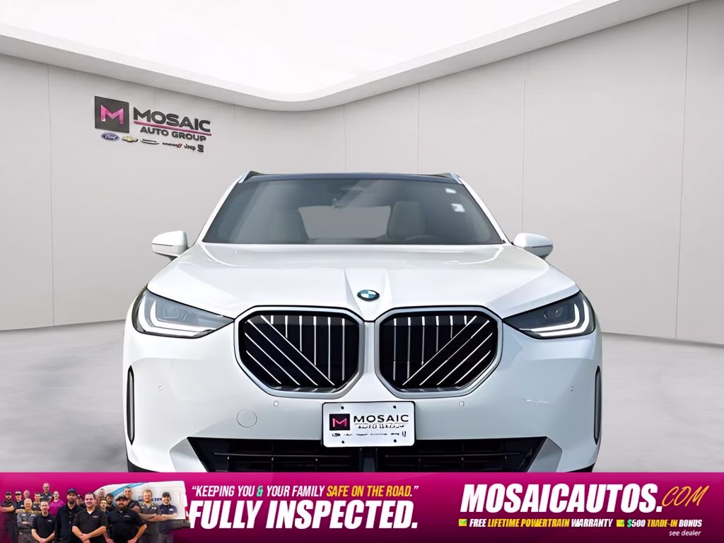 2025 Alpine White BMW X3 30 xDrive AWD SUV