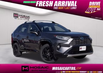 2019 Magnetic Gray Metallic Toyota RAV4 Hybrid XSE AWD SUV