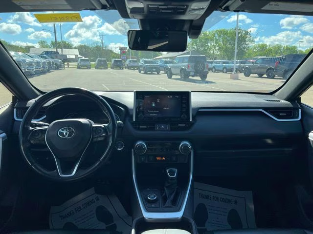 2019 Magnetic Gray Metallic Toyota RAV4 Hybrid XSE AWD SUV