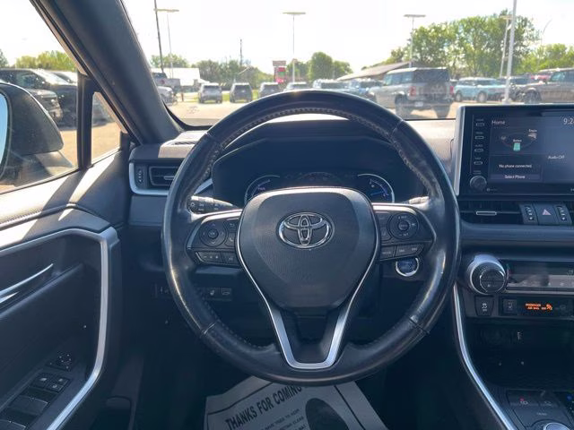 2019 Magnetic Gray Metallic Toyota RAV4 Hybrid XSE AWD SUV