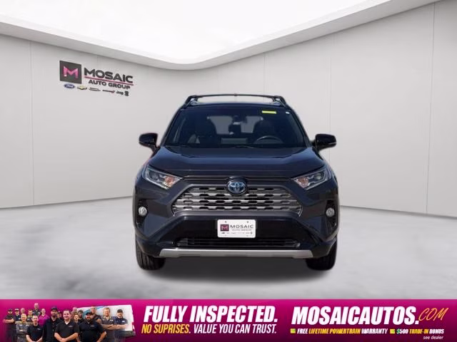2019 Magnetic Gray Metallic Toyota RAV4 Hybrid XSE AWD SUV