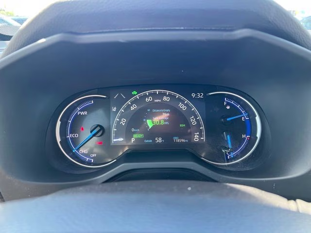 2019 Magnetic Gray Metallic Toyota RAV4 Hybrid XSE AWD SUV