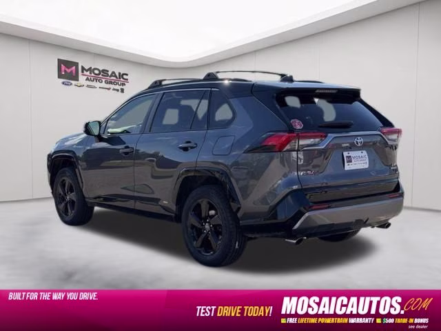 2019 Magnetic Gray Metallic Toyota RAV4 Hybrid XSE AWD SUV