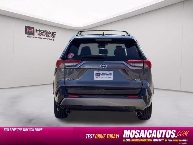 2019 Magnetic Gray Metallic Toyota RAV4 Hybrid XSE AWD SUV
