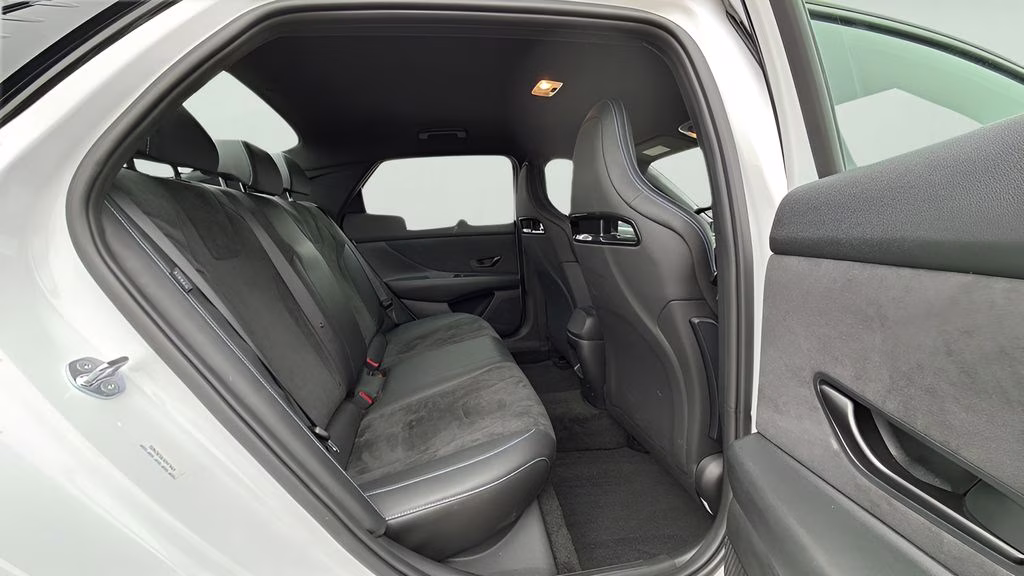 2025 Atlas White Hyundai Elantra N Base FWD Sedan