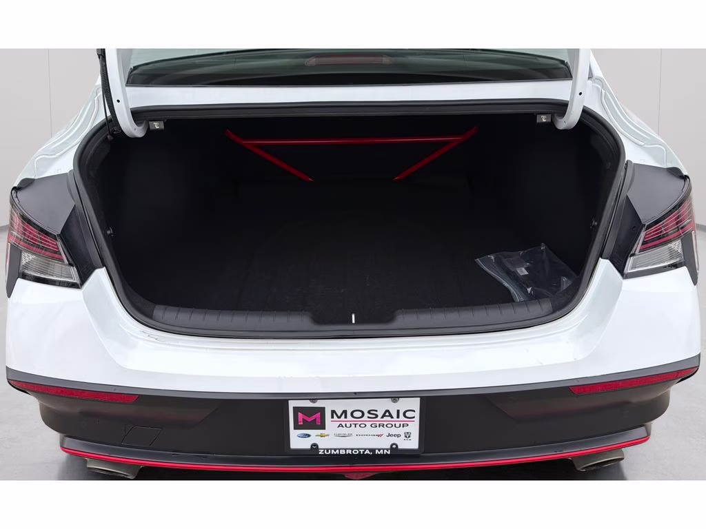 2025 Atlas White Hyundai Elantra N Base FWD Sedan