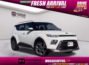 2020 Snow White Pearl Kia Soul X-Line FWD Hatchback