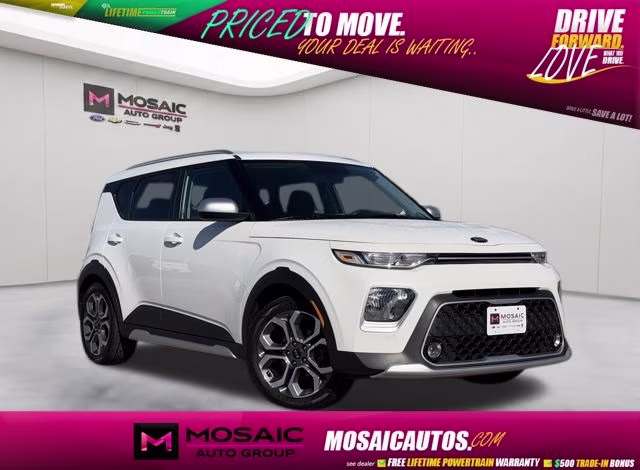 2020 Snow White Pearl Kia Soul X-Line FWD Hatchback