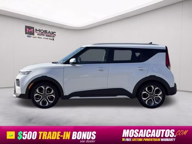2020 Snow White Pearl Kia Soul X-Line FWD Hatchback