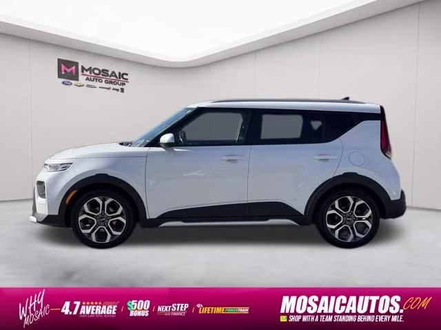 2020 Snow White Pearl Kia Soul X-Line FWD Hatchback