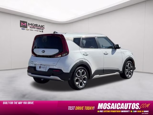 2020 Snow White Pearl Kia Soul X-Line FWD Hatchback