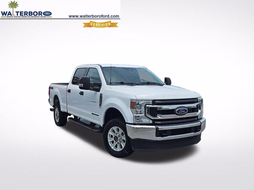 2022 Oxford White Ford Super Duty F-250 SRW XLT 4X4 Truck