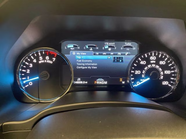 2020 Silver Metallic Ford F-150 Platinum 4X4 Truck