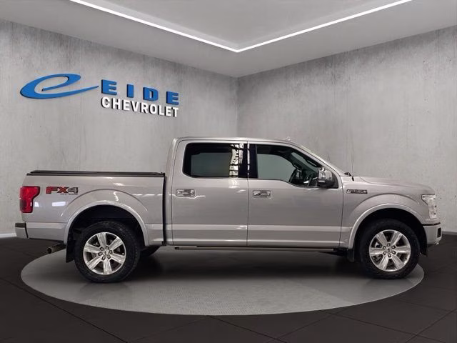 2020 Silver Metallic Ford F-150 Platinum 4X4 Truck