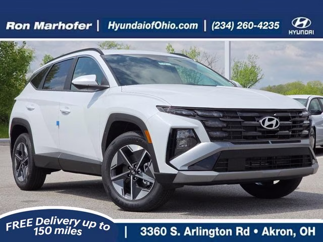2026 Creamy White Pearl Hyundai Tucson Hybrid SEL AWD SUV