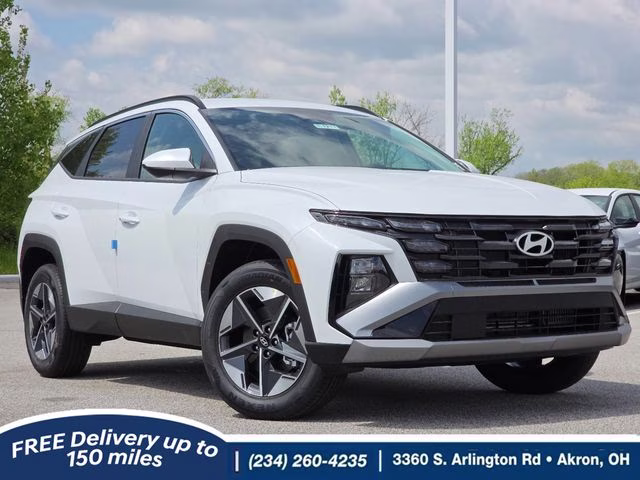 2026 Creamy White Pearl Hyundai Tucson Hybrid SEL AWD SUV