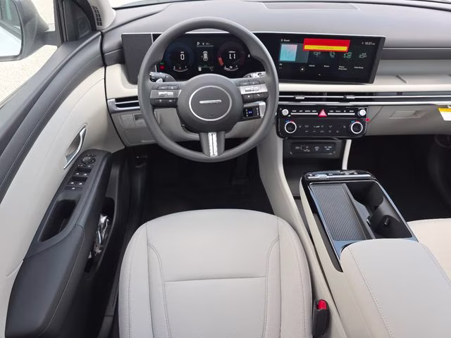 2026 Creamy White Pearl Hyundai Tucson Hybrid SEL AWD SUV