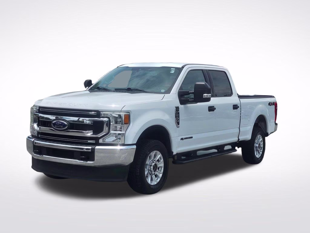 2022 Oxford White Ford Super Duty F-250 SRW XLT 4X4 Truck