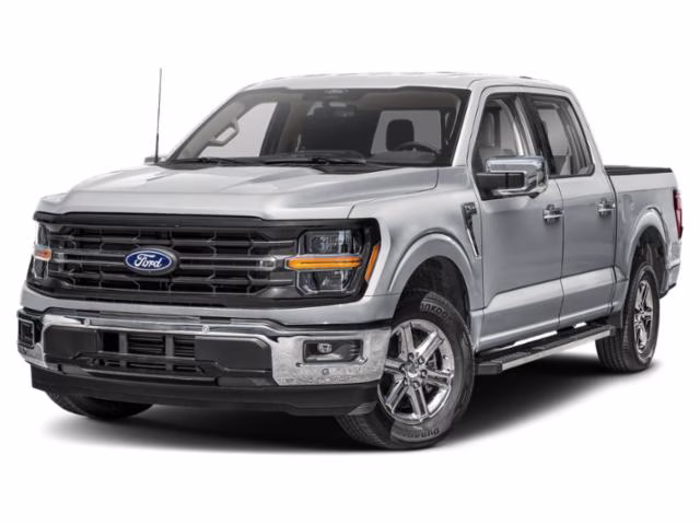 2025 Iconic Silver Metallic Ford F-150 XLT 4X4 Truck