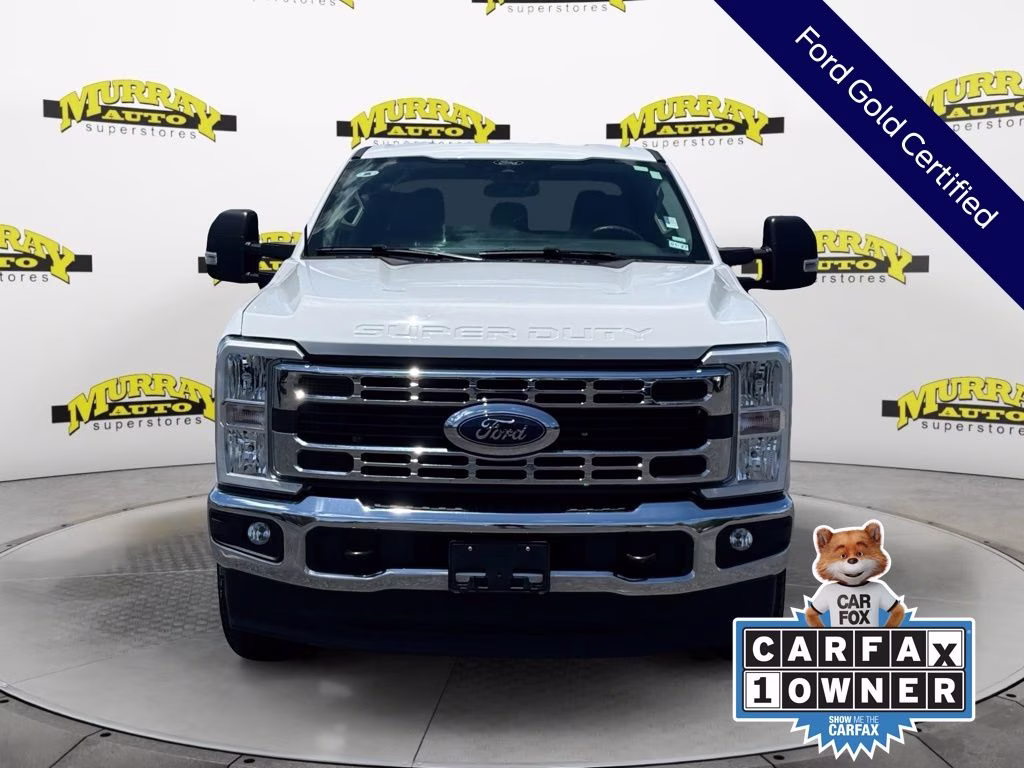 2025 White Ford Super Duty F-250 SRW XLT 4X4 Truck