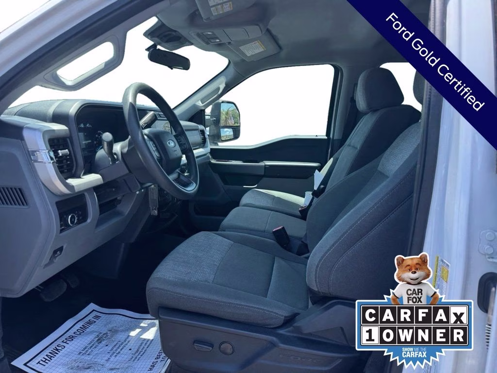 2025 White Ford Super Duty F-250 SRW XLT 4X4 Truck