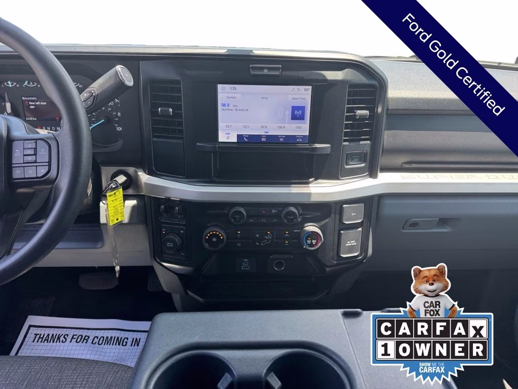 2025 White Ford Super Duty F-250 SRW XLT 4X4 Truck