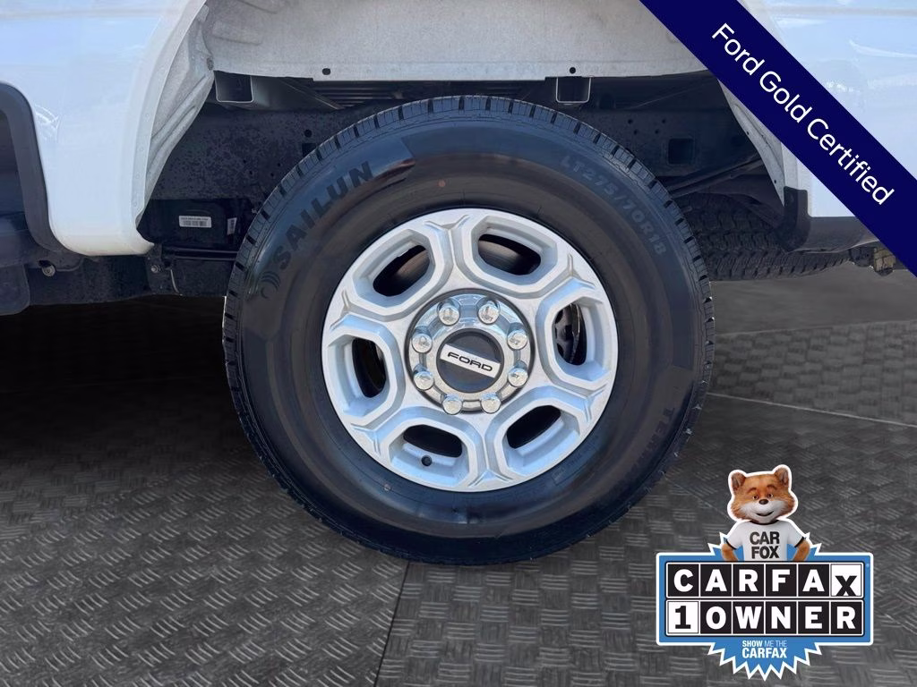 2025 White Ford Super Duty F-250 SRW XLT 4X4 Truck