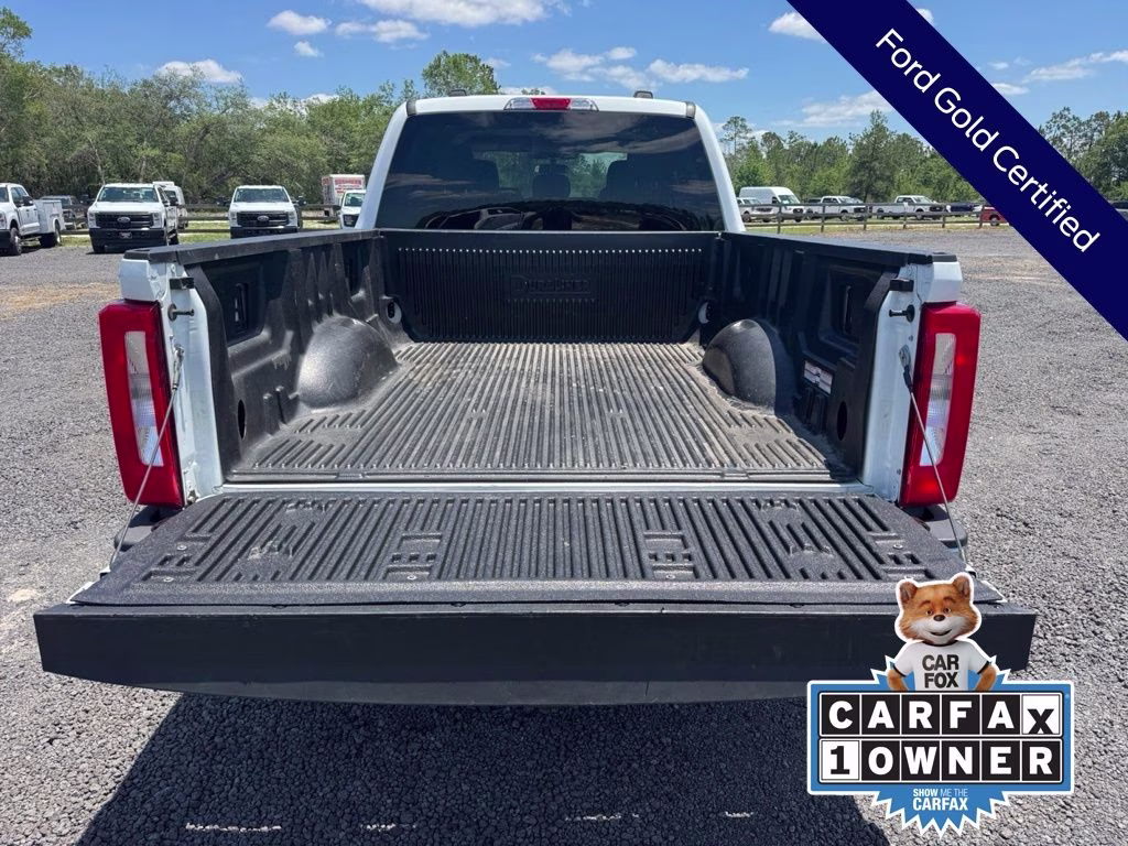 2025 White Ford Super Duty F-250 SRW XLT 4X4 Truck