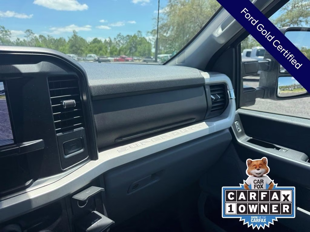 2025 White Ford Super Duty F-250 SRW XLT 4X4 Truck