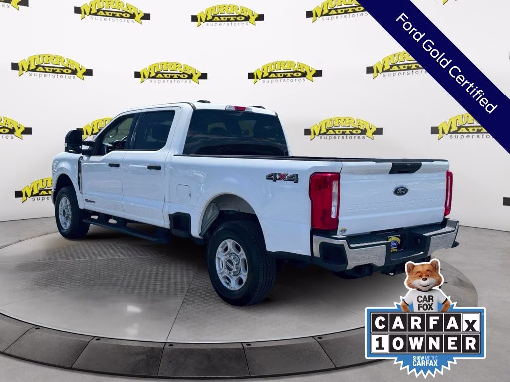 2025 White Ford Super Duty F-250 SRW XLT 4X4 Truck