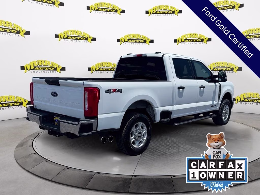 2025 White Ford Super Duty F-250 SRW XLT 4X4 Truck